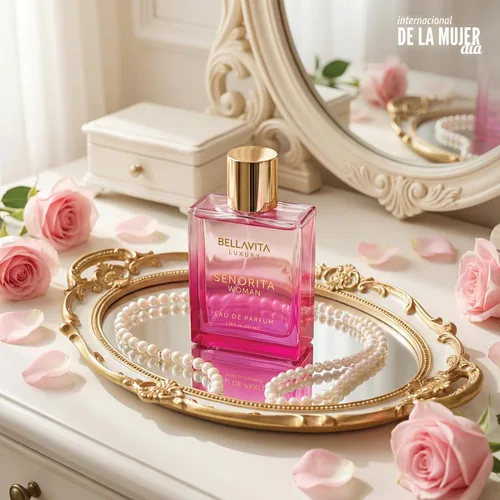 Miniatura 2 de Bella Vita Luxury SENORITA Perfume para Mujeres (3.4 fl.oz) Fragancia Floral y Afrutada con Granada, Menta y Almizcle Notas de Yuzu y Loto