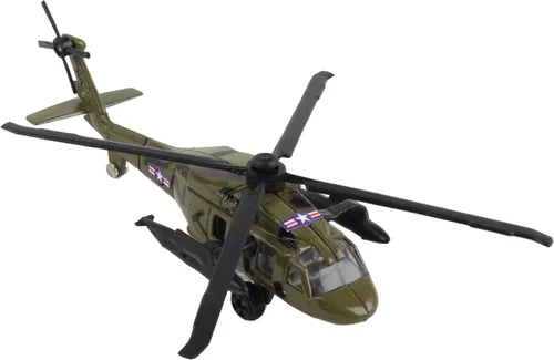 Miniatura 2 de Daron Worldwide Trading Runway24 Hawk Helicóptero, Negro