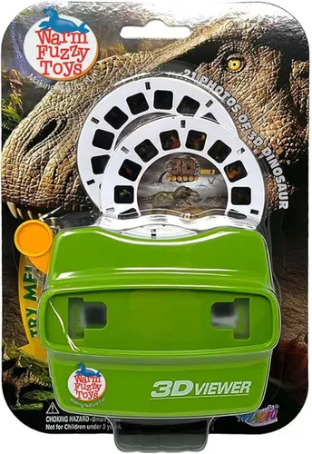 Miniatura 9 de WARM FUZZY Toys 3D Viewfinder (Aligator) - Visor para niños y adultos, juguetes clásicos, visor de diapositivas, visor de carrete 3D, retro
