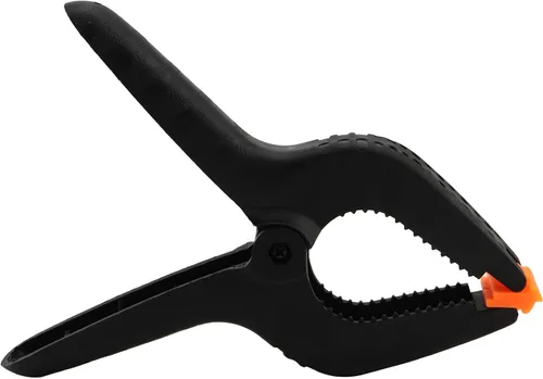 Miniatura 9 de ZOENHOU Juego de 20 abrazaderas de resorte de 4.5 pulgadas, clips de plástico de nailon resistente con almohadilla de mandíbula flexible y asas