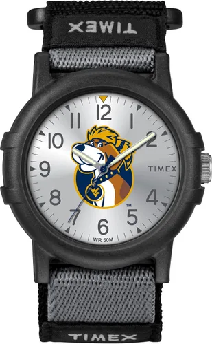 Miniatura 16 de Timex Reloj unisex Collegiate Recruit de 1.496 in - Tennessee Volunteers con correa de tela negra Texas Tech Red Raiders