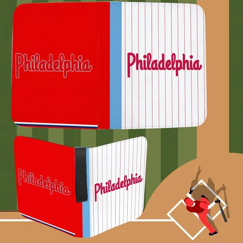 Miniatura 5 de Carpeta de Tarjetas de Béisbol con Fundas de 900 Bolsillos, Portador de Tarjetas Coleccionables de Béisbol de Filadelfia, Álbum Coleccionista