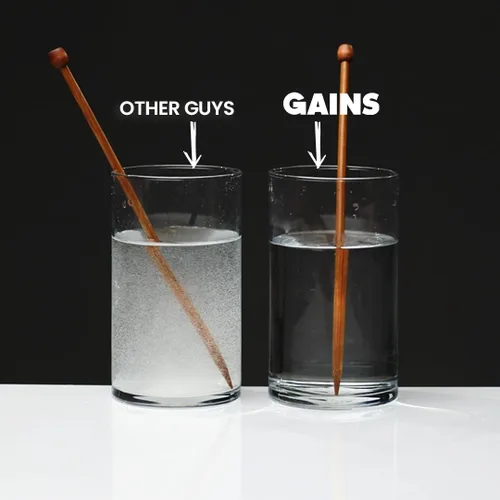 Miniatura 4 de Gains in Bulk Monohidrato de Creatina Instantánea para Mujeres y Hombres, Polvo de Creatina Soluble, Apoya la Construcción Muscular, Fuerza
