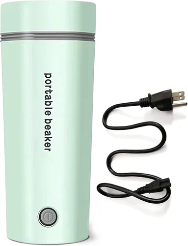 Hervidor eléctrico de viaje, Hervidor eléctrico portátil, Mini caldera de agua caliente, Hervidor de té de viaje pequeño, Agua de ebullición rápida,