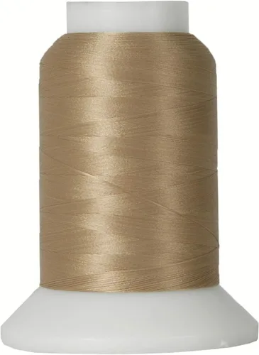 Miniatura 39 de Hilo elástico lanudo de Threadart para serger - Bobinas de 1000 m - Hilo de nailon para traje de baño, lencería, tejidos - Negro - Color 9228