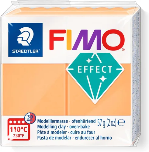 Miniatura 8 de STAEDTLER 8010-501 FIMO Effect - Arcilla de modelado de polímero endurecedor en horno - Verde neón (2.01 oz)