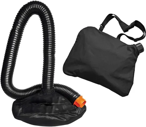 Trivac Leaf Collection - Sistema de recolección de bolsas y hojas compatible con soplador/trituradora eléctrica Hyper Tough de 12 amperios