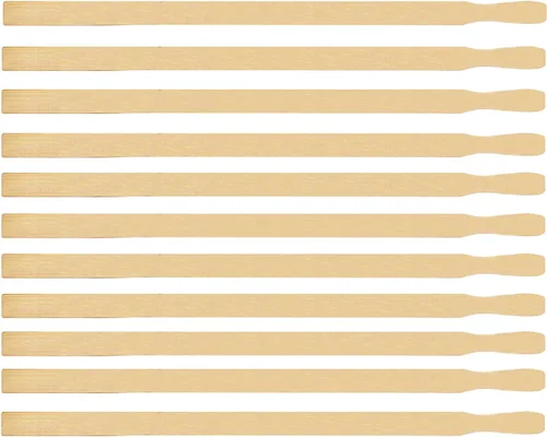 Miniatura 8 de Palitos mezcladores de pintura a granel de 12 pulgadas, 50 agitadores de pintura de madera para mezclar, palitos grandes de paleta para manualidades