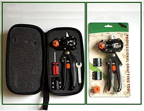 Miniatura 2 de Garden Fruit Tree Pro - Tijeras de podar para injerto, herramienta de corte de injerto + 2 cuchillas de herramientas de jardín, herramienta de corte