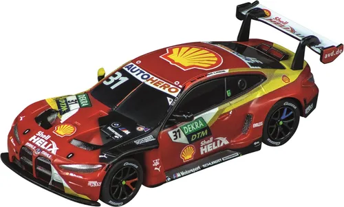 Carrera 64224 BMW M4 GT3 DTM Sheldon Van der Linde No.31 Escala 1:43 Ranura analógica Coche Carreras Vehículo GO Slot Car Toy Race Track Sets