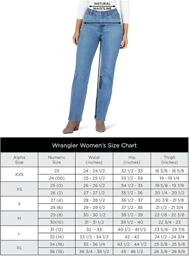 Miniatura 6 de Wrangler Jeans de bota de tiro alto para mujer
