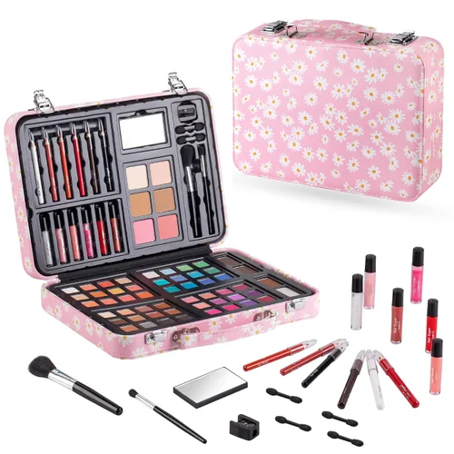 Miniatura 11 de Hot Sugar Kit de maquillaje para adolescentes de 13 a 15 años, kit de maquillaje todo en uno para principiantes para mujeres, kit completo, juego