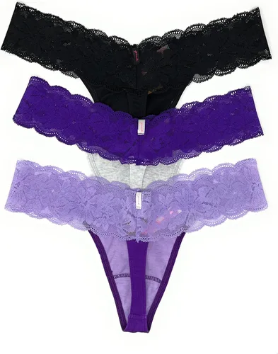 Miniatura 2 de Victoria's Secret PINK Tanga Panty - Juego de 3