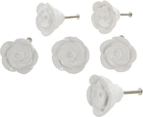 Miniatura 14 de Dritz Home - Manija para puerta de hierro fundido de diseño de aves, Dorado, 47064A