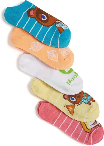 Miniatura 2 de Nintendo Paquete de 5 calcetines para mujer de Animal Crossing