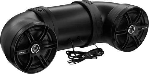 Miniatura 6 de Sound Storm Laboratories BTB6 ATV UTV Sistema de sonido – Altavoces de 6.5 pulgadas, tweeters de 1 pulgada, IPX5 resistente a la intemperie, audio