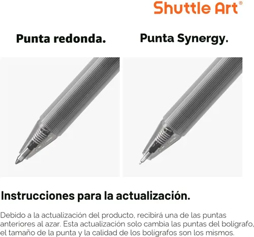 Miniatura 9 de Shuttle Art Ink Glide Series - Paquete de 15 bolígrafos de tinta de gel de punta fina retráctiles de 0.020 in, secado rápido, impermeables