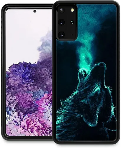 Miniatura 26 de ZHEGAILIAN Funda compatible con Samsung Galaxy S20 FE, diseño de esqueleto de encaje gótico victoriano, acrílico duro y TPU anti-caída