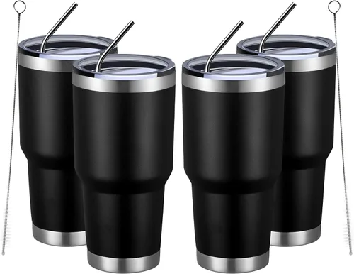 Miniatura 16 de Meway vaso para café de 30 onzas Blanco