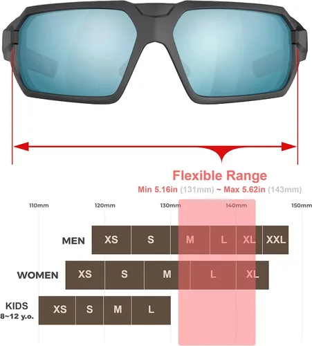 Miniatura 5 de HTS HUNTERSKY Ballistic Tactical ANSI Z87.1+ Impact Protection Anti Fog Shooting Glasses Military Grade Airsoft Range Negro azul