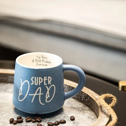 Miniatura 7 de COLLECTIVE HOME - Taza de café, taza de té de cerámica familiar, regalo divertido para el día de la madre/padre, 16 onzas, apta para lavavajillas