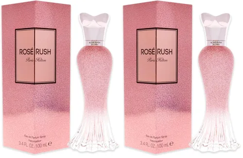 Miniatura 6 de Paris Hilton Rose Rush Eau de Parfum - Perfume en aerosol para mujer, fragancia floral y afrutada, notas de papaya, peonía, cedro y almizcle blanco
