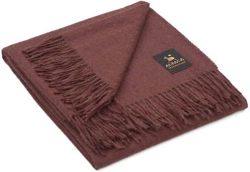 Miniatura 12 de Manta ligera 100% de lana de alpaca para bebé, diseño de color sólido, manta de lana de alpaca para bebé, cama, sofá, suave y cálido, Perú, 72 x 52