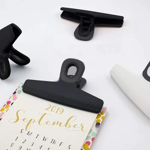Miniatura 3 de COOK WITH COLOR Clips para alimentos – Clips anchos y resistentes, clips grandes para bolsas para almacenamiento de alimentos con agarre hermético