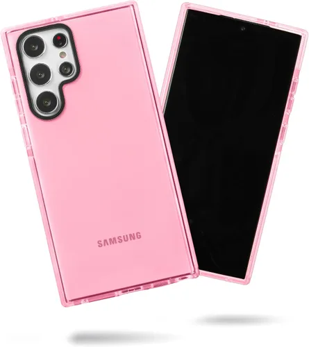 SteepLab Funda de barrera para Samsung Galaxy S22 Ultra (pantalla de 6.8 pulgadas), funda absorbente de impactos con protección completa contra
