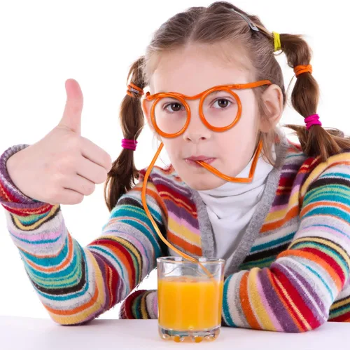 Miniatura 6 de 8 vasos de paja tontos, pajitas locas y divertidas, novedosas gafas para beber para reuniones anuales, fiestas divertidas, cumpleaños, varios