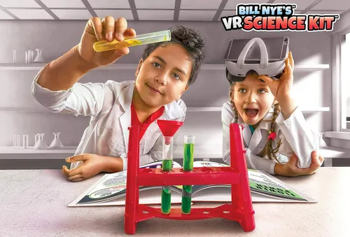 Miniatura 7 de Abacus Brands Bill Nye's VR Science Kit - Virtual Reality Kids Science Kit, Book and Interactive STEM Learning Activity Set