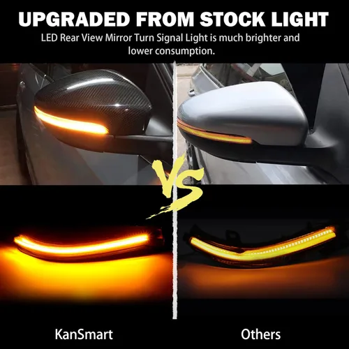 Miniatura 8 de Luces LED dinámicas secuenciales de giro para BMW F30 F32 F36 F22 X1 i3 BMW 1/2/3/4 Series ahumado secuencial marcador lateral intermitente lámpara