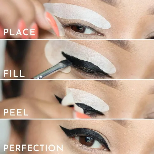Miniatura 4 de Beth Bender Beauty Eye Candy Plantilla para Delineador de Ojos Plantilla para Delineador de Ojos de Gato Hecho en EE.UU. Libre de Crueldad