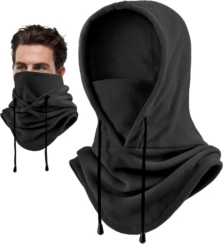 Joyoldelf Máscara de esquí para hombres y mujeres, pasamontañas, máscara facial completa de invierno, máscara deportiva transpirable