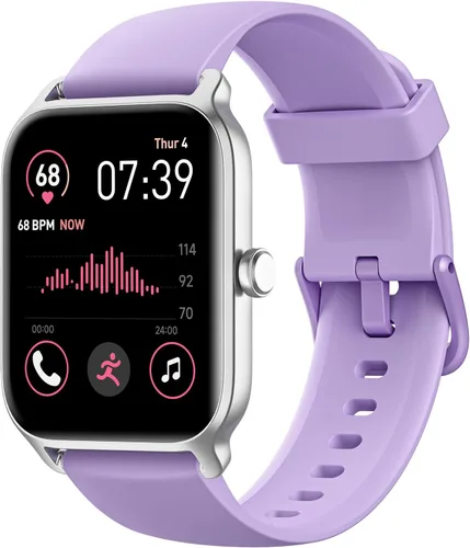 Miniatura 9 de Fitpolo Paquete de 2 relojes inteligentes para hombres y mujeres, Alexa integrado y llamadas Bluetooth (respuesta/hace), rastreador de actividad