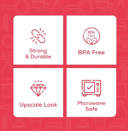 Miniatura 3 de Comfy Package [Paquete de 300] Cucharas de té de plástico transparente pesado con diseño grabado, utensilios desechables de plástico resistente