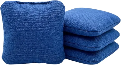 Miniatura 3 de Bolsas Profesionales de Cornhole de Doble Cara - 16 oz 6x6 con Relleno de Resina Premium - Bolsas de Frijoles Pro de Torneo Oficial Rojo/real