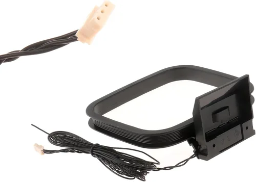 Miniatura 3 de Antena de bucle AM con mini conector de 3 pines compatible con radio interior Bluetooth receptor estéreo para el hogar AV AudioTheater