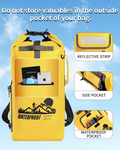 Miniatura 4 de Mochila Bolsa Seca IDRYBAG Amarillo