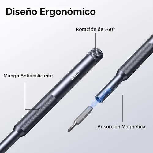 Miniatura 3 de JOREST Juego de destornilladores de precisión 50 en 1 con Torx de seguridad, mini kit de reparación magnético para Macbook, laptop, PS4, PS5