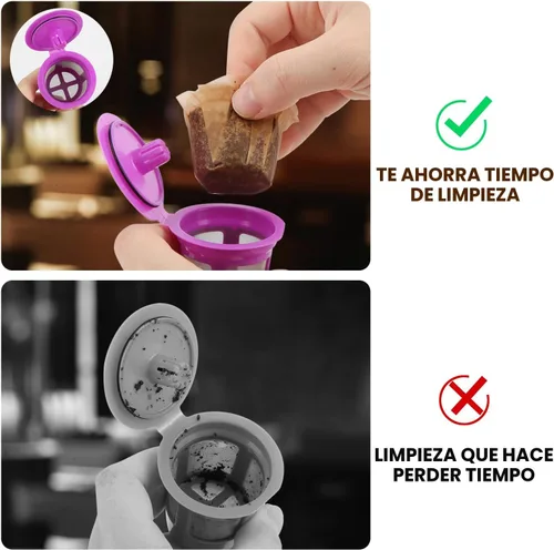 Miniatura 7 de Pro Mael 360 filtros desechables K Cup, papel de filtro de café para cafeteras Keurig de una sola porción 1.0 y 2.0, uso con cápsulas K Cup Blanco