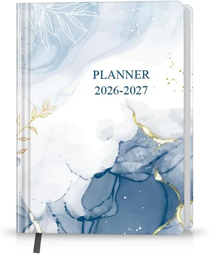 Miniatura 8 de Planificador 2026-2027 - 18 Meses (Ene 2026 - Jun 2027) Agenda Planificador 5.8" x 8.5", 2026-2027 Planificadores Semanales y Mensuales con Tapa
