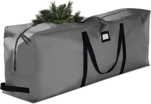 Bolsa de alta calidad para guardar el árbol de Navidad, para árboles artificiales desarmados de hasta 7.5 pies de alto, tiene asas duraderas y un