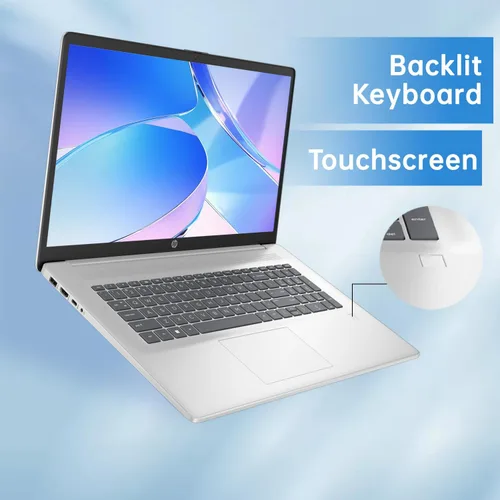 Miniatura 4 de HP Portátil empresarial de 17,3 pulgadas, pantalla táctil, Intel Core Ultra 5 225U (> i7-1355U), 16 GB DDR5, SSD de 1 TB, huella digital, teclado