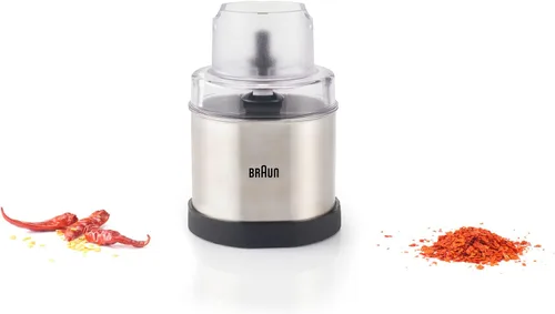 Miniatura 4 de Braun MQS270SI Multiquick - Molinillo de café y especias para batidora de mano, 1.5 tazas
