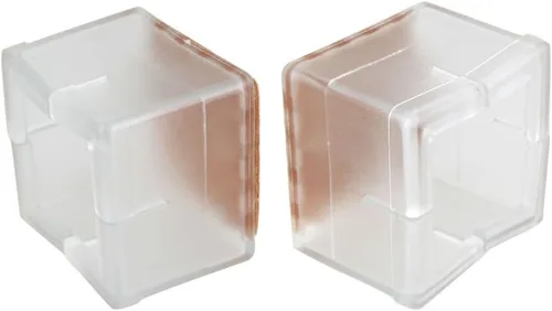 Miniatura 5 de 8pcs 1.181 in-1.378 in antideslizante silicona muebles silla mesa pie pierna cubierta protectora