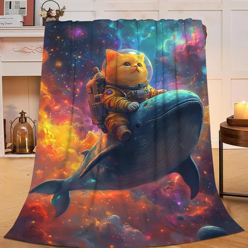 Miniatura 310 de Manta de Foca del Océano, Regalos de Focas para Niños, Niñas, Adultos, Mujeres y Hombres, Suave, Acogedora, Cálida, Felpa Esponjosa, Mullida