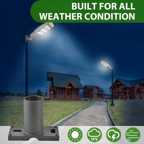 Miniatura 4 de Tenon - Adaptador deslizante para luz LED de estacionamiento, soporte deslizante de 90 grados de 2-3/8 pulgadas, soporte de montaje de poste