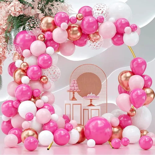 Miniatura 4 de Soporte de arco de globos circular de 2.2 m para piso, soporte de arco redondo para telón de fondo para fiestas, kit de marco de arco de globos