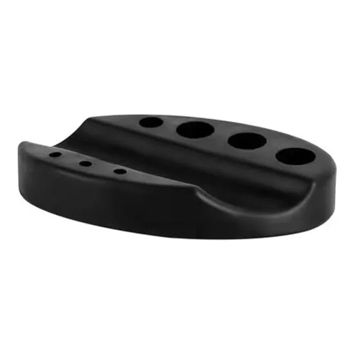 Miniatura 9 de Hipifans Soporte para tazas de tinta de tatuaje y 20 tapas de tinta de tatuaje, hisopos de algodón para tatuajes, organizador de pigmentos, soporte
